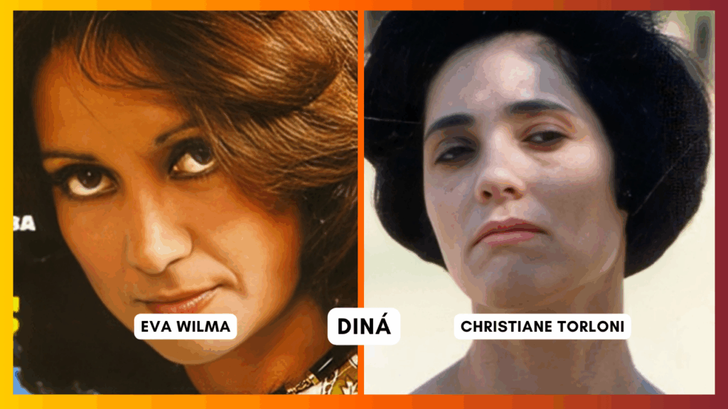 Comparação do elenco das duas versões de A Viagem