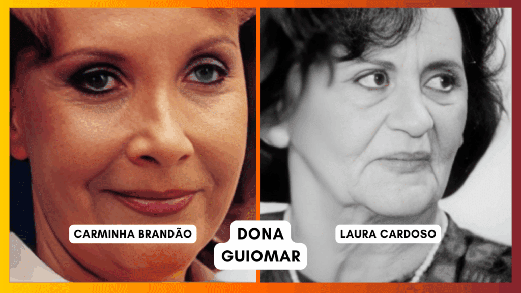 Comparação do elenco das duas versões de A Viagem