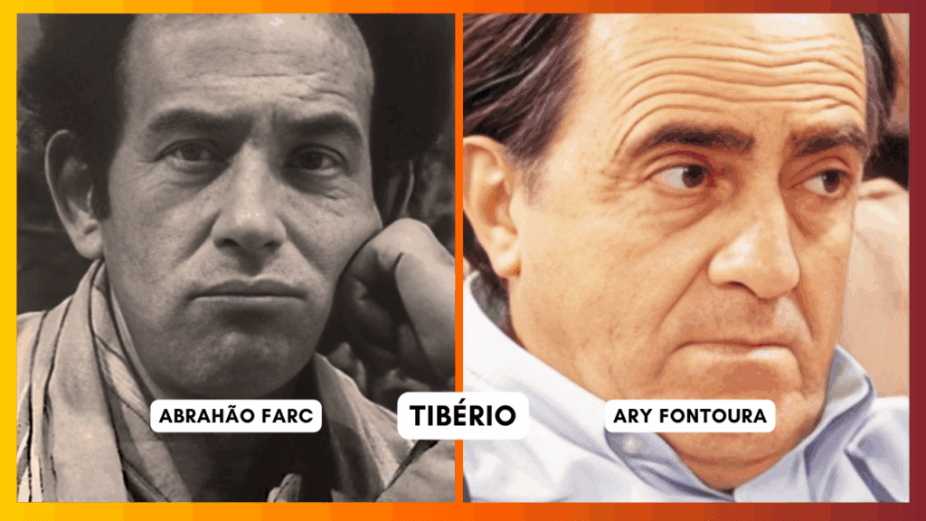 Comparação do elenco das duas versões de A Viagem