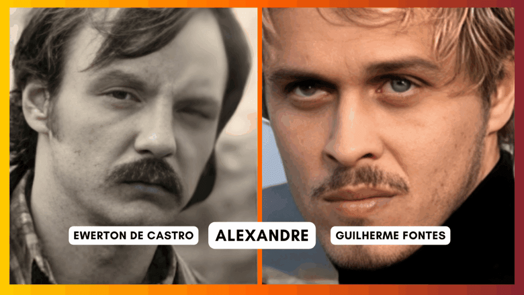 Comparação do elenco das duas versões de A Viagem