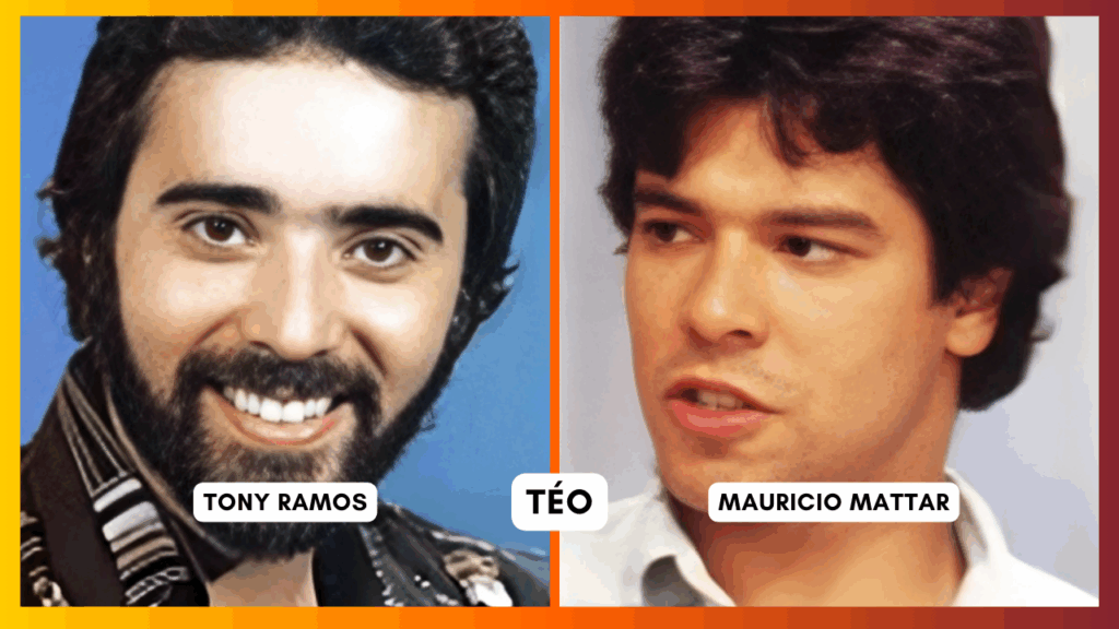 Comparação do elenco das duas versões de A Viagem