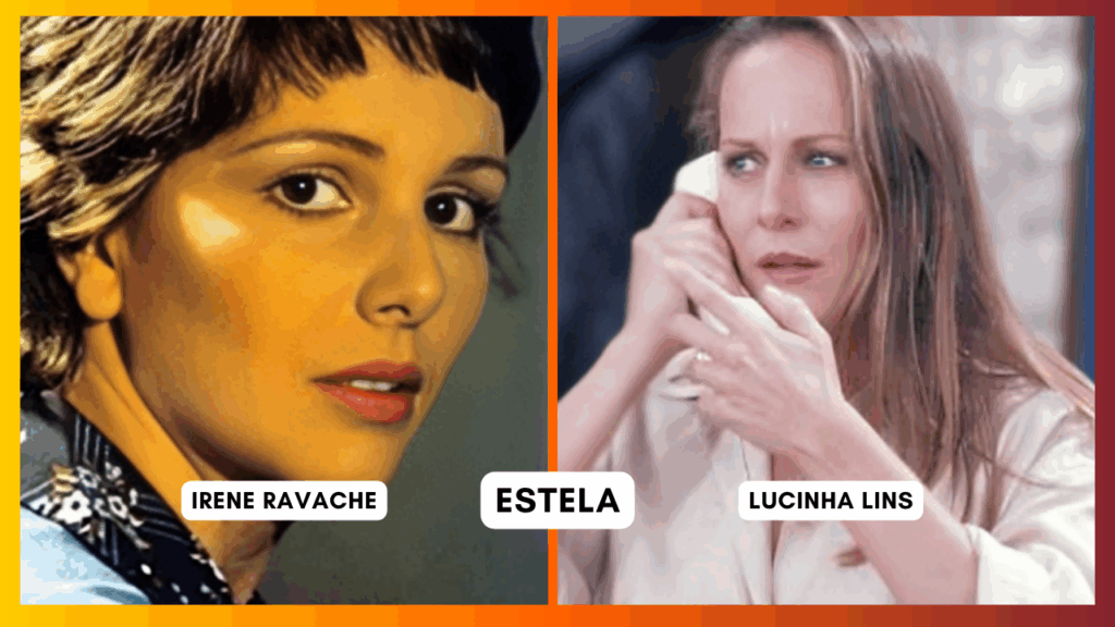 Comparação do elenco das duas versões de A Viagem