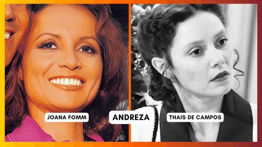 Comparação do elenco das duas versões de A Viagem