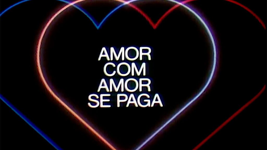 Logo da novela Amor com Amor se Paga