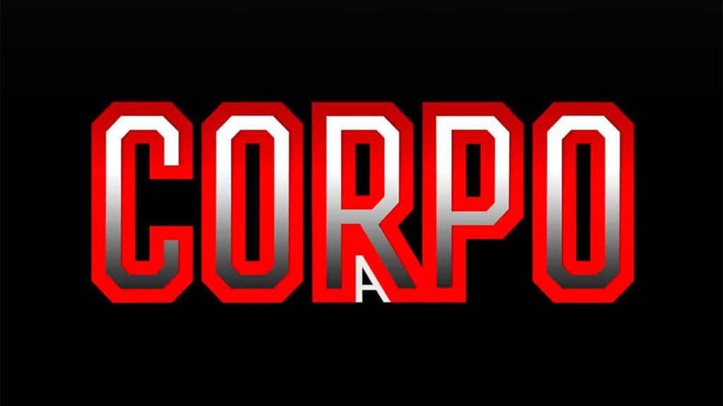 Logo da novela Corpo a Corpo