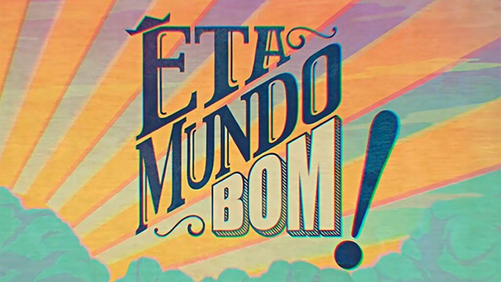Logo da novela Êta Mundo Bom!