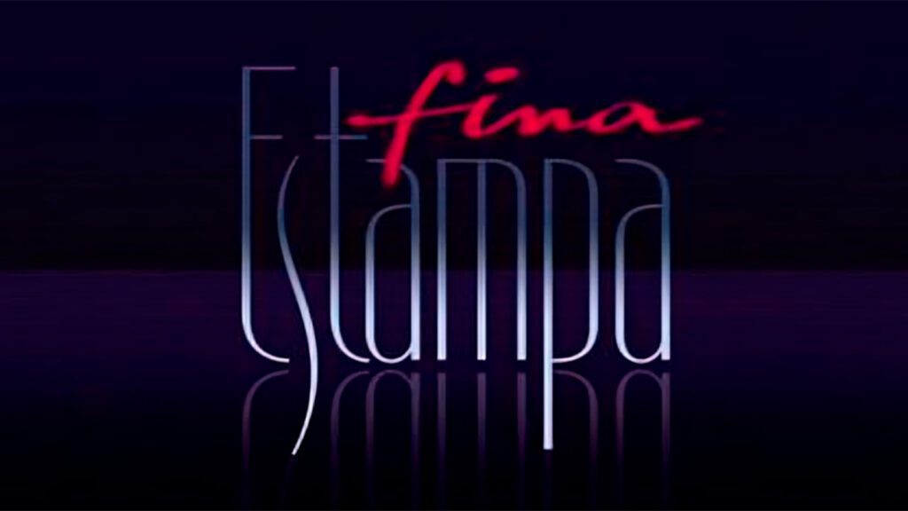 Logo da novela Fina Estampa