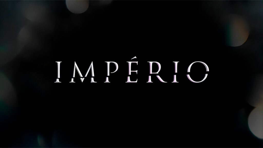 Logo da novela Império
