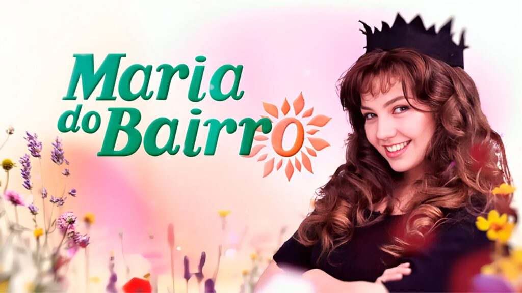 Logo da novela Maria do Bairro