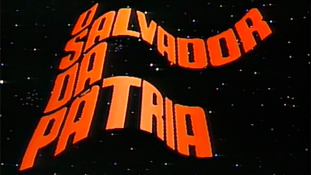 Logo da novela O Salvador da Pátria