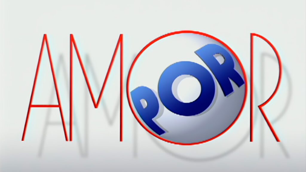 Logo da novela Por Amor