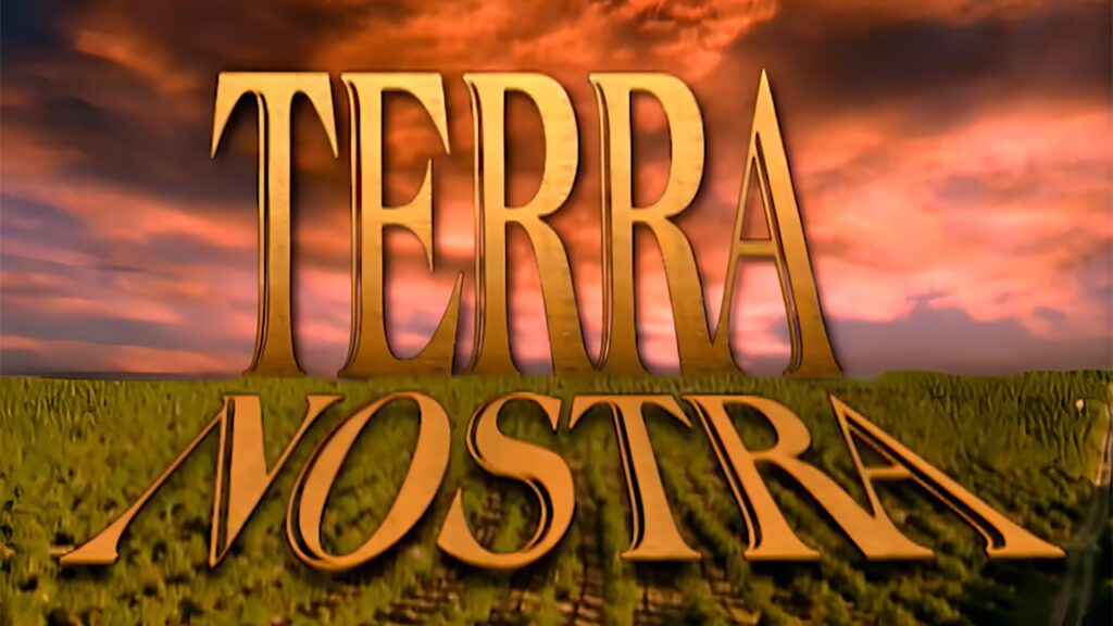 Que horas começa a novela Terra Nostra hoje na Globo (quarta, 29/10)? Logo da novela Terra Nostra
