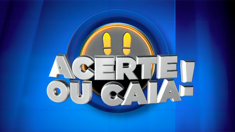 Que horas começa o Acerte ou Caia hoje na Record (26/10/2025)? Logo do Acerte ou Caia