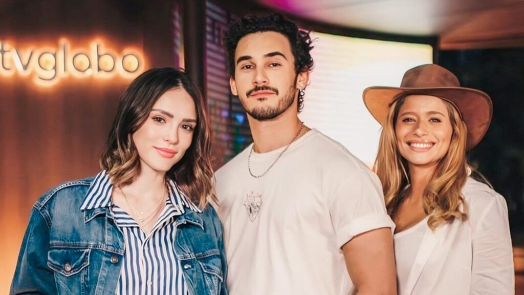 Isabelle Drummond, Filipe Bragança e Isadora Cruz