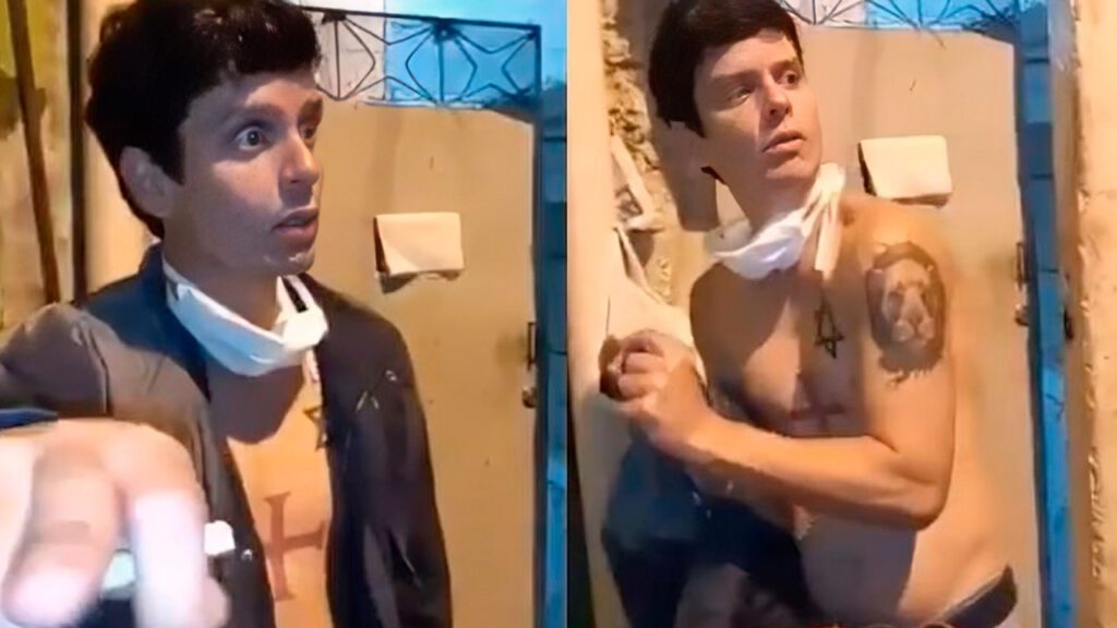 Eduardo Pires flagrado na pandemia