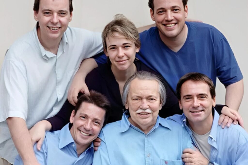 Gianfrancesco Guarnieri e família