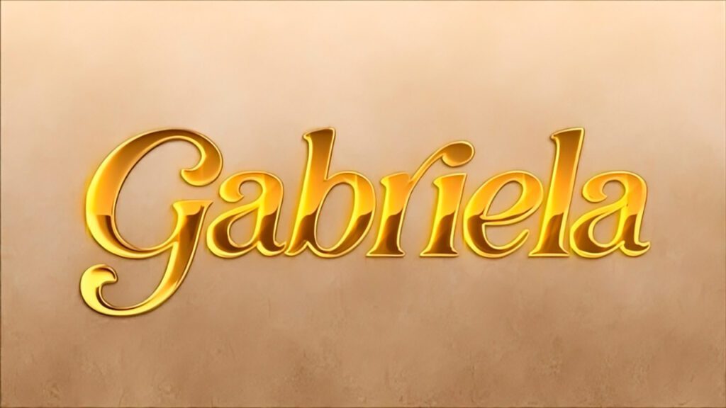 Logo da novela Gabriela