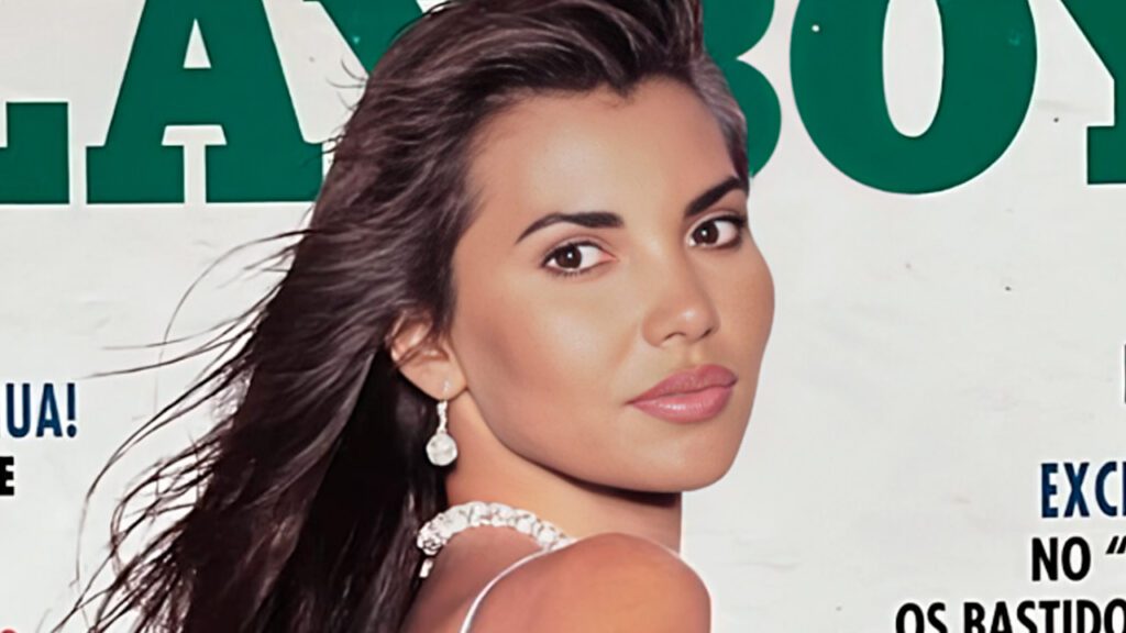 Nilza Monteiro estampou a capa da revista Playboy