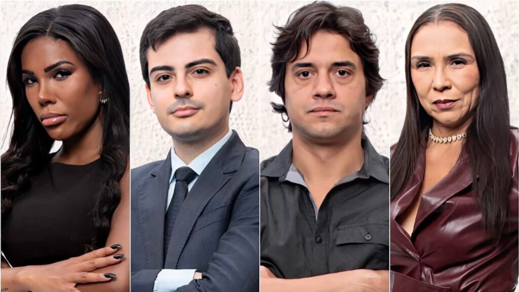 Peões que estão na terceira roça de A Fazenda 17