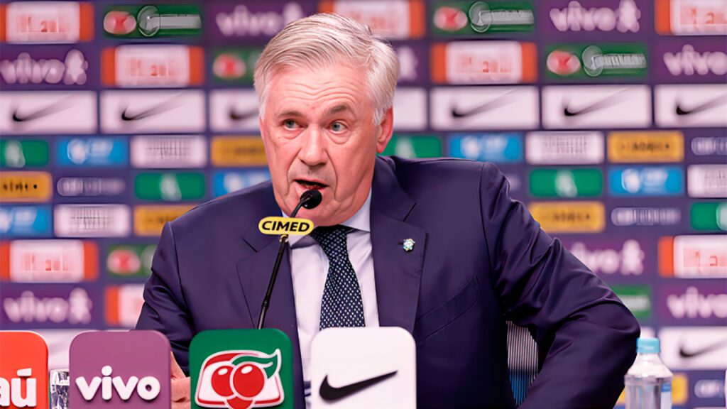 Que horas será a convocação da Seleção Brasileira hoje (quarta, 01/10/2025)? Carlo Ancelotti