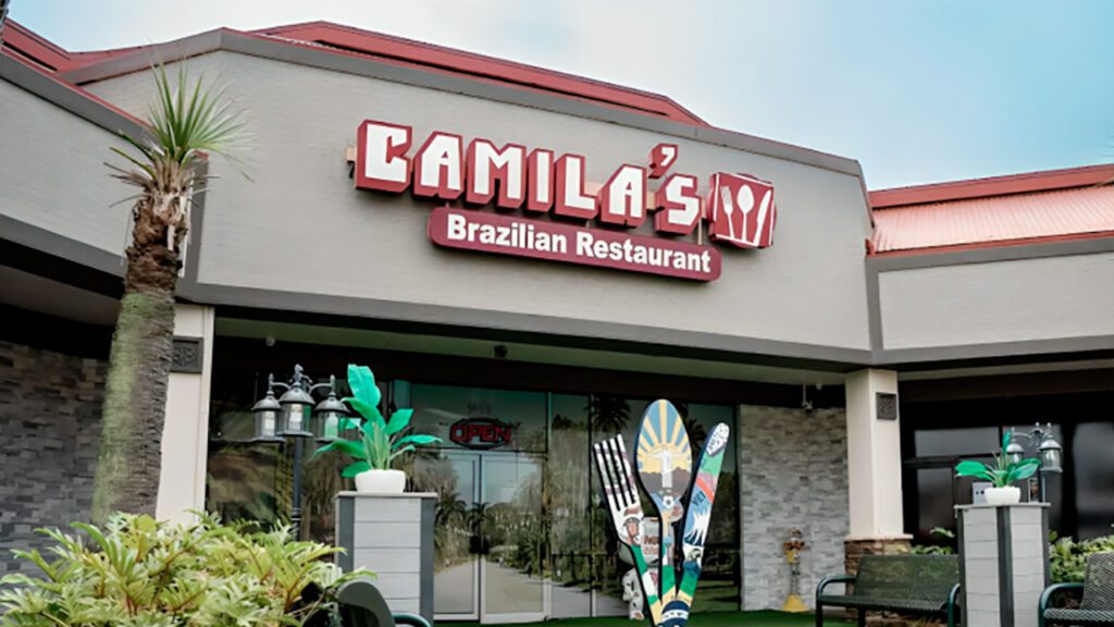 Fachada do Camila's Restaurant em Orlando