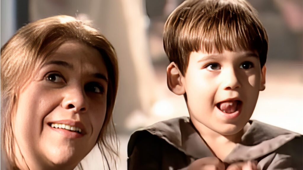 Tania Bondezan e Nicolas Prattes em Terra Nostra