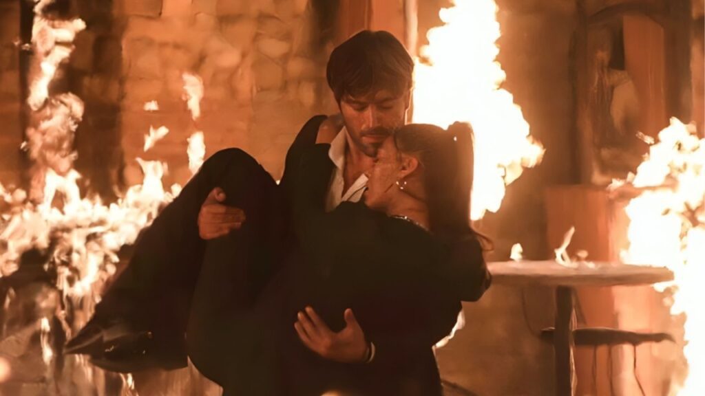 Cena de Chamas do Destino