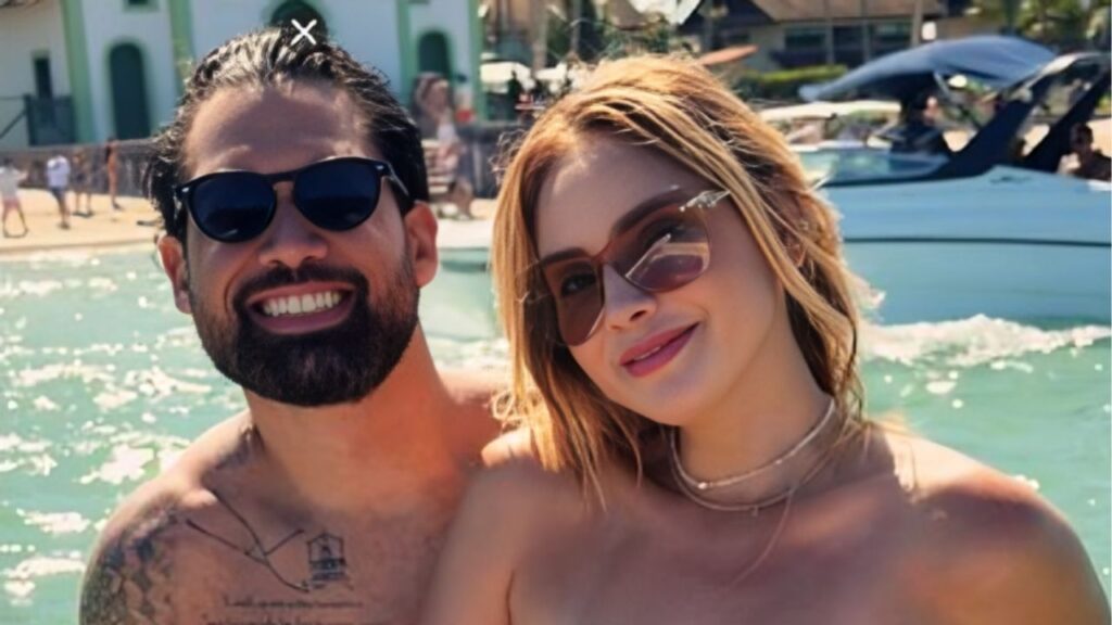 Brígido e sua namorada