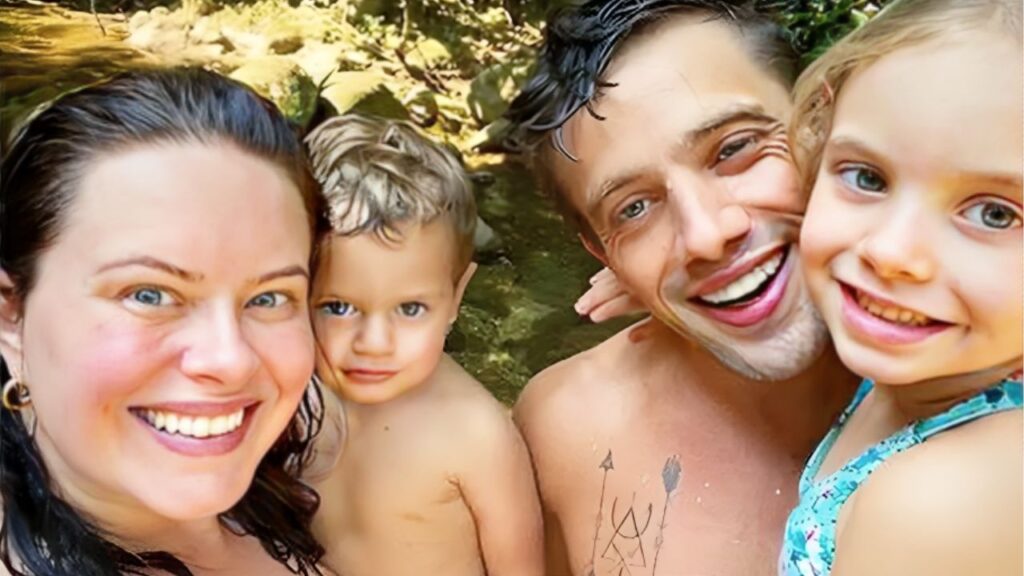 Mariana Bridi, Rafael Cardoso e os dois filhos