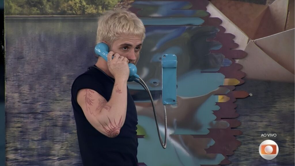 Juliano atendeu o terceiro Big Fone