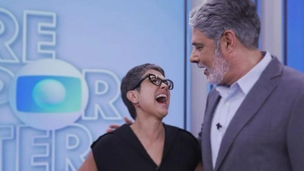 Sandra Annenberg e William Bonner Globo Repórter