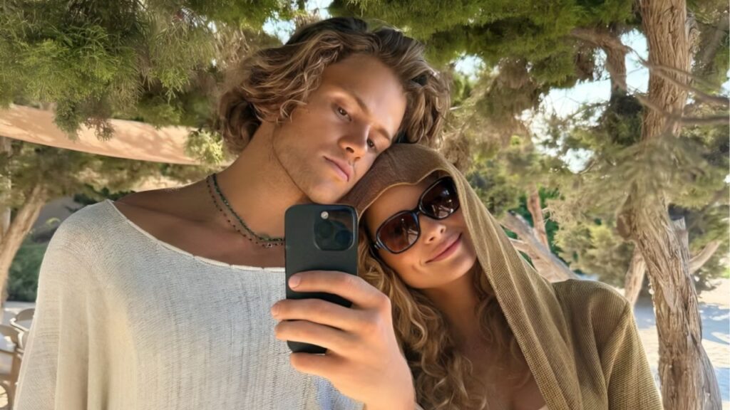 Lucas Braathen e Isadora Cruz