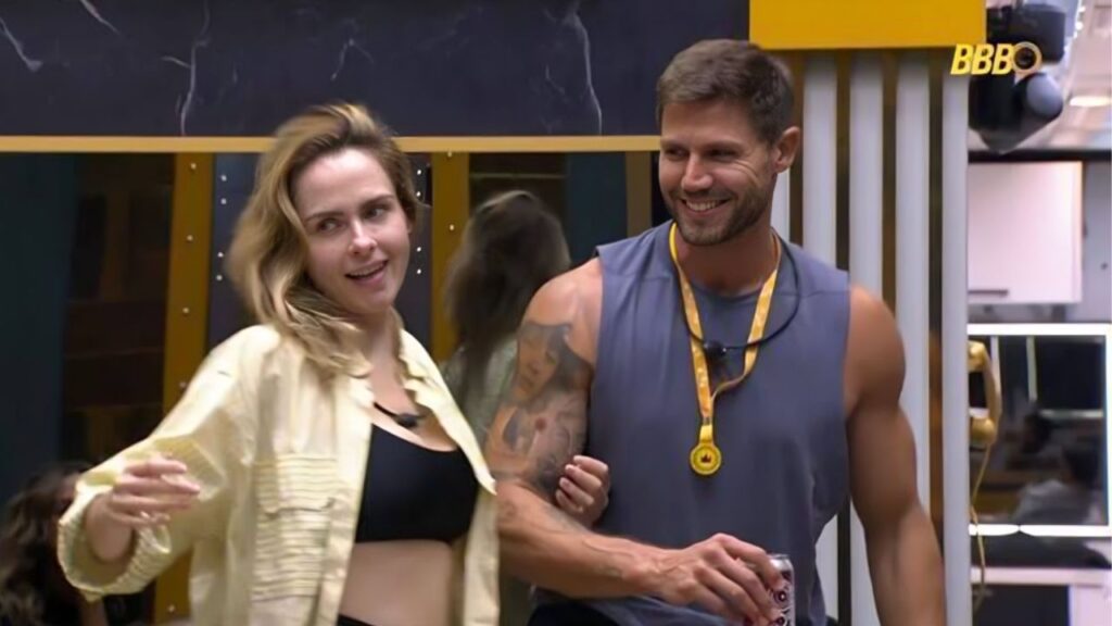 Ana Paula e Jonas no BBB 26