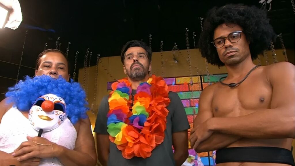 Solange Couto, Alberto Cowboy e Breno no BBB 26