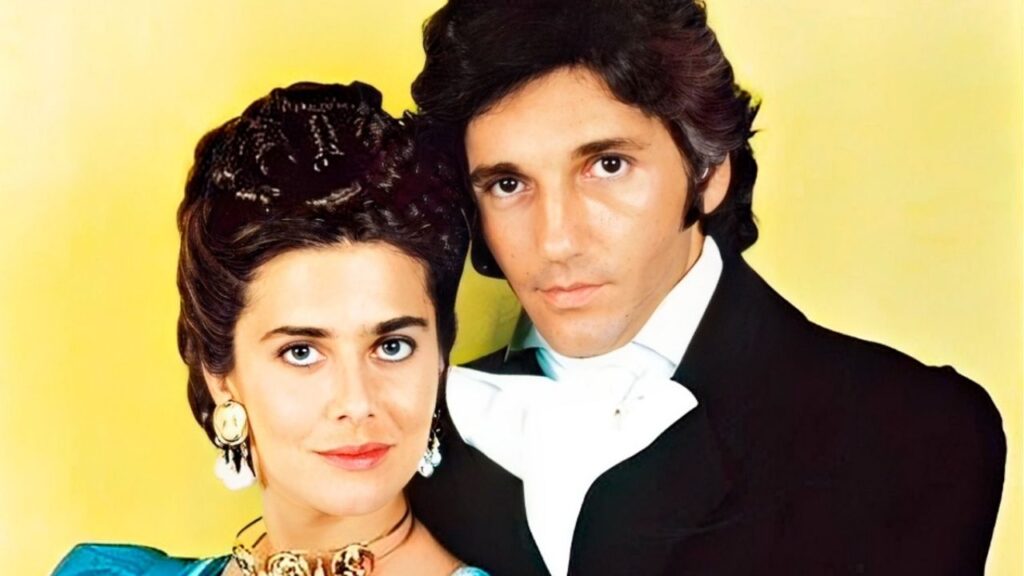 Como termina a novela Dona Beija? Saiba tudo que acontece no final Maitê Proença e Marcelo Picchi em Dona Beija