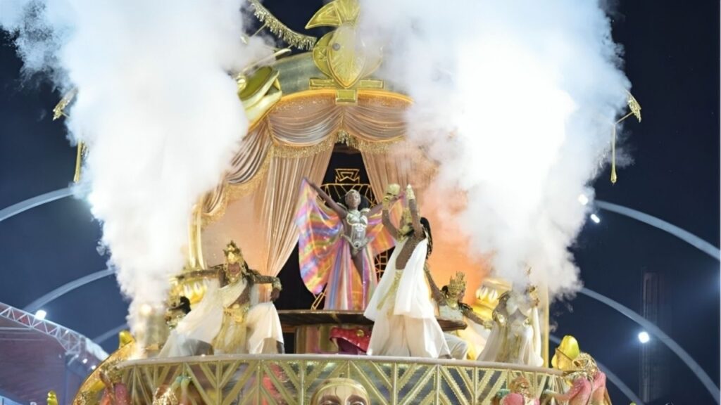 Desfile da Mocidade Alegre (foto: Felipe Araújo/Liga SP)