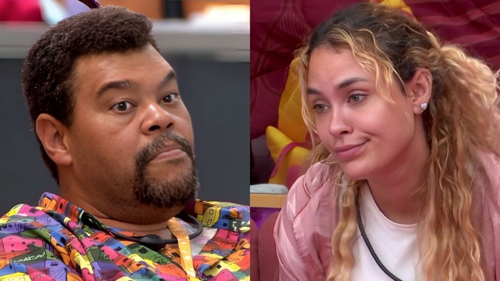 Babu Santana e Sarah Andrade no BBB 26