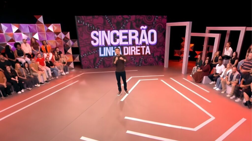 Como foi o Sincerão de hoje (02/03/2026)? Saiba o que aconteceu no programa desta segunda Tadeu Schmidt apresentando o Sincerão do BBB 26