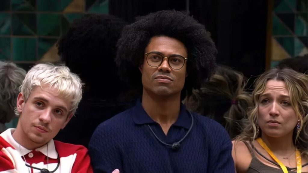 Juliano, Breno e Samira no BBB 26