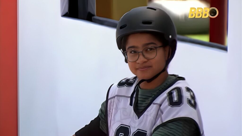 Milena na Prova do Anjo do BBB 26