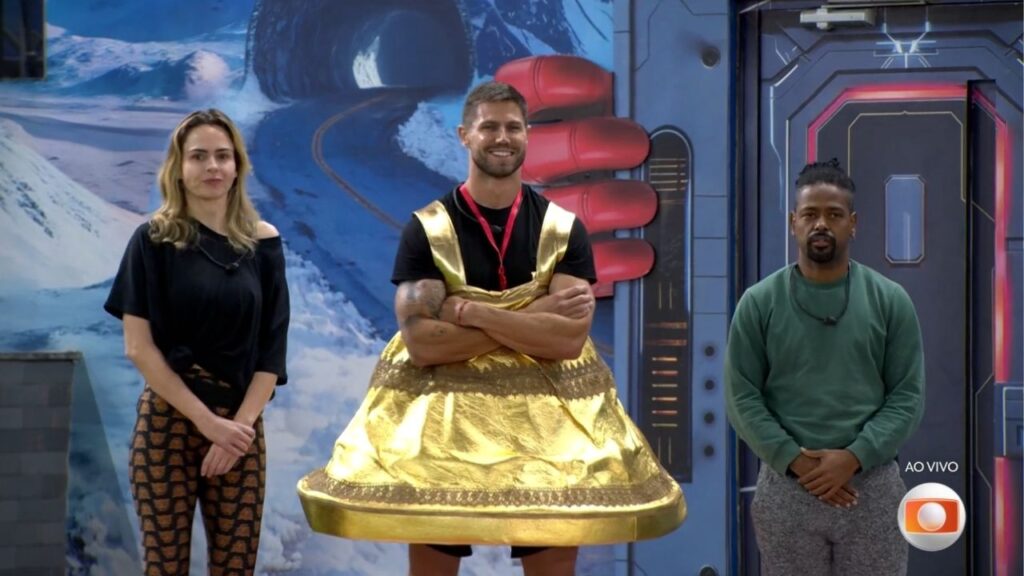 Ana Paula, Jonas e Leandro Boneco no BBB 26