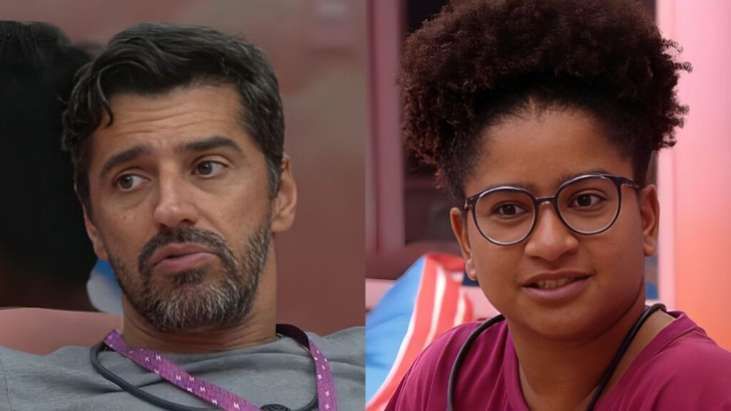 Alberto Cowboy e Milena no BBB 26