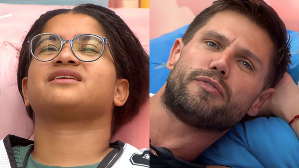 Milena e Jonas no BBB 26