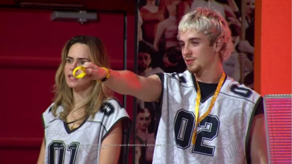 Quem ganhou a Prova do Líder de ontem do BBB 26 (domingo, 05/04/2026)?