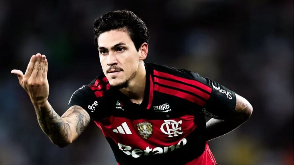 Flamengo joga hoje? Saiba quando é o próximo jogo e onde vai passar (15/04/2026) Pedro comemorando gol contra o Fluminense (foto: Gilvan de Souza / Flamengo)