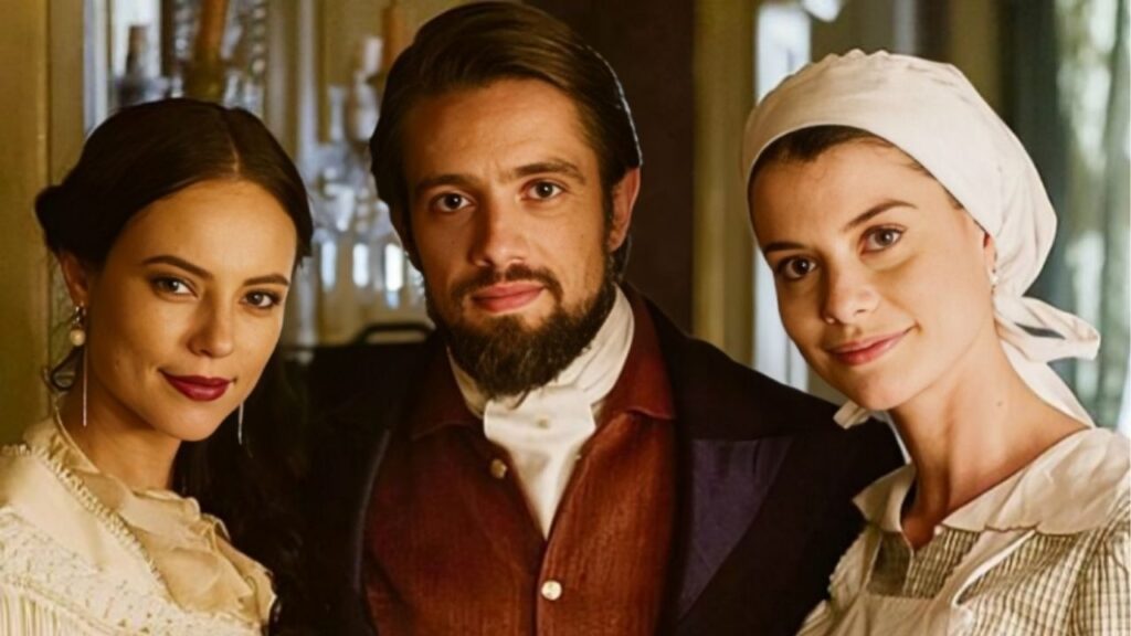 Quem canta a música de abertura da novela Além do Tempo? Paolla Oliveira, Rafael Cardoso e Alinne Moraes em Além do Tempo