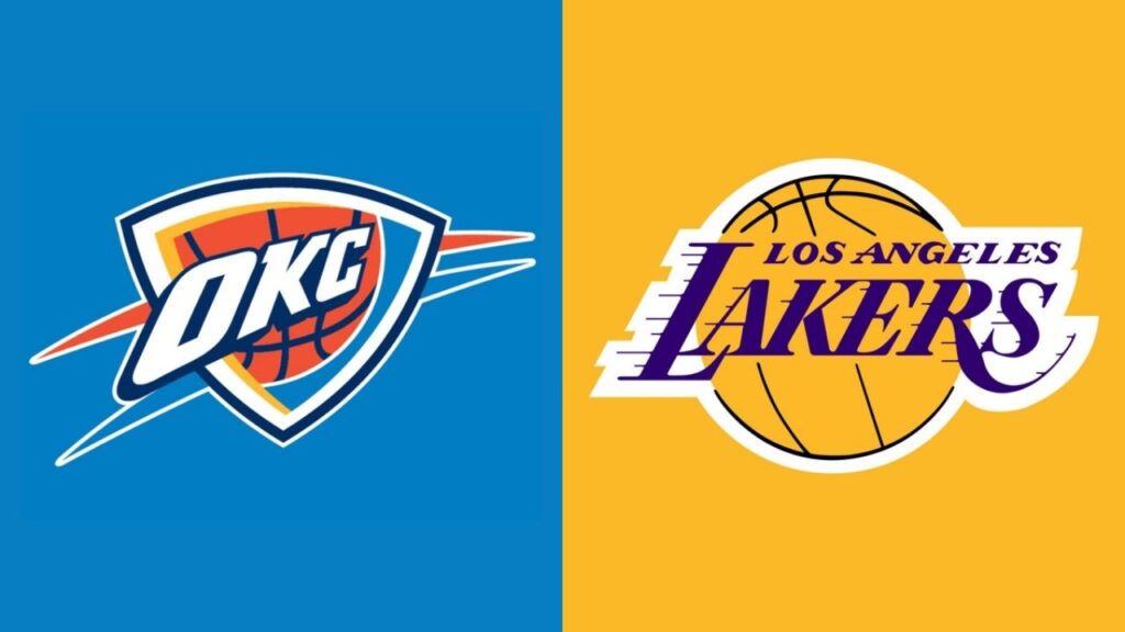 Assistir Oklahoma City Thunder x Los Angeles Lakers online nesta quinta (07/05/2026)