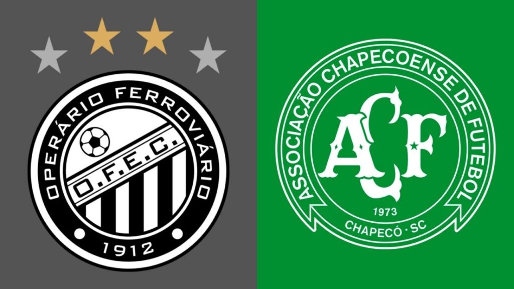 Assistir Operário x Chapecoense online grátis nesta quarta (06/05/2026)