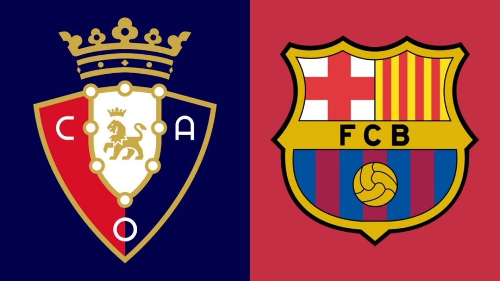 Assistir Osasuna x Barcelona online neste sábado (02/05/2026)